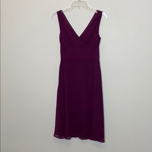 JCrew Spiced Wine Bridesmaid Dress